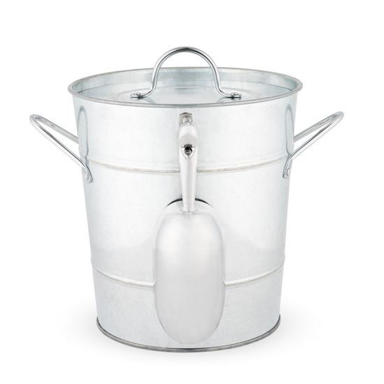 galvanized ice bucket